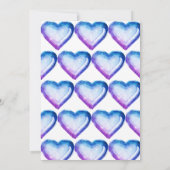 銀河系バルーン1st誕生日招待状 招待状 (裏面)