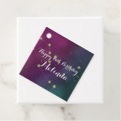 銀河系バースデーパーティーパープルブルースカイフォイルスターズ フェイバータグ (インサイチュ)