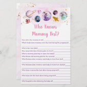 銀河系ピンク金ゴールド宇宙誰がママのゲームを知っ最高のている (正面/裏面)