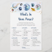 銀河系ブルー金ゴールド宇宙あなたの財布のゲームの何 (正面)