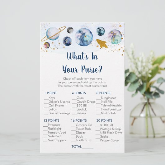 銀河系ブルー金ゴールド宇宙あなたの財布のゲームの何 (スタンド正面)