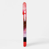 銀河系ベール iPhoneケース (左側面)