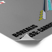 銀河系ボレアリスポスター ポスター (角)