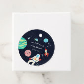 銀河系ボーイ赤ちゃんシャワー フェイバータグ (インサイチュ)