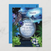 銀河系ポータルブライダルシャワー ポストカード (正面/裏面)