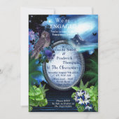 銀河系ポータル婚約 招待状 (正面)