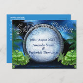 銀河系ポータル日付の保存 案内ポストカード (正面/裏面)