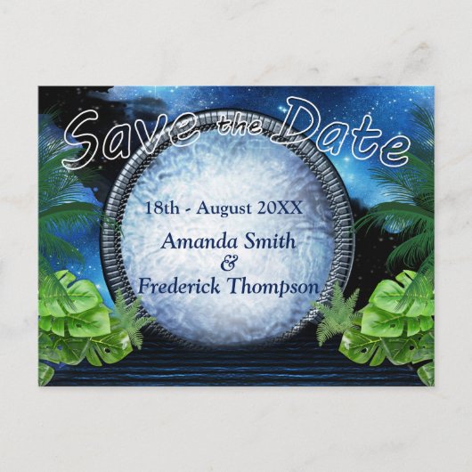 銀河系ポータル日付の保存 案内ポストカード (正面)