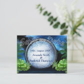 銀河系ポータル日付の保存 案内ポストカード (スタンド正面)