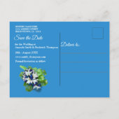 銀河系ポータル日付の保存 案内ポストカード (裏面)