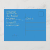 銀河系ポータル日付の保存 案内ポストカード (裏面)