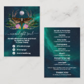 銀河系ムーンモス魔法瓶キット名刺 名刺 (正面/裏面)