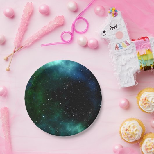 銀河系ユニバーススターズパーティー ペーパープレート (パーティー)
