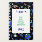 銀河系ユニバースデイリー予算 プランナー手帳 (正面)