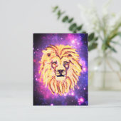 銀河系ライオンズザスターズ宇宙おもしろいファミリーキッズ ポストカード (スタンド正面)