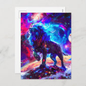 銀河系ライオンブルー シーズンポストカード (正面/裏面)