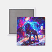 銀河系ライオンブルー マグネット (正面/裏面)