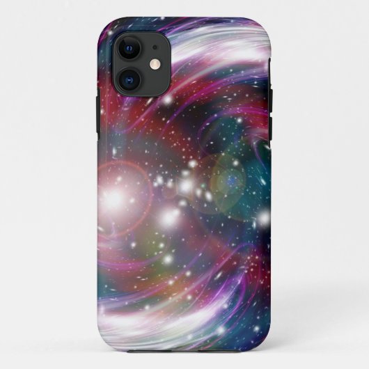 銀河系ライトアートデザイン抽象芸術 Case-Mate iPhoneケース (裏面)