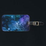 銀河系ラバーズスターリー宇宙ブルースカイホワイトスパークルズ ラゲッジタグ<br><div class="desc">銀河系とは、星、ガス雲、惑星、宇宙塵、暗黒物質、エネルギーの集まりで、多かれ少なかれ定義された構造で重力的に結合している。あなたもしは星占いと天文学が好きで、このデザインが好き。</div>