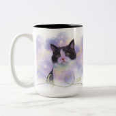 銀河系ラブキャット ツートーンマグカップ (左)