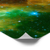 銀河系レッドネブラコスモスのポスター ポスター (角)