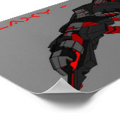 銀河系レビアタンLMK IIIポスター（低品質） ポスター (角)