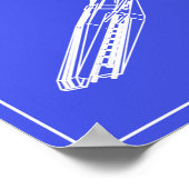 銀河系レヴィアサンブループリントポスター ポスター (角)