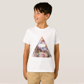銀河系三角形 Tシャツ (正面フル)