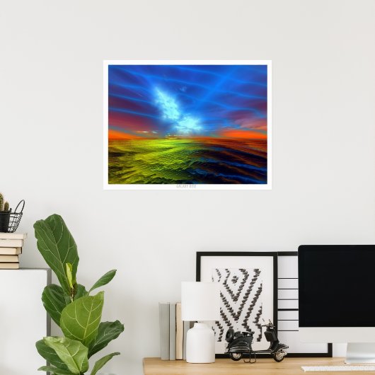 銀河系上昇 ポスター (ホームオフィス)