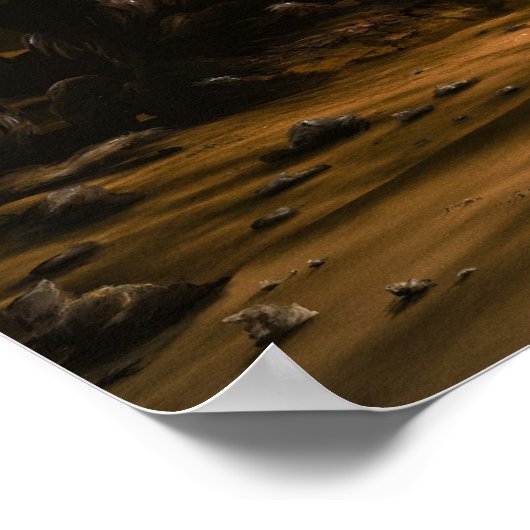 銀河系上昇 ポスター (角)