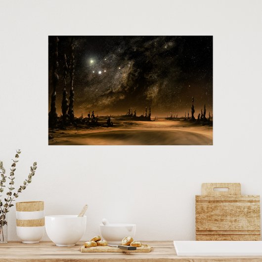 銀河系上昇 ポスター (キッチン)