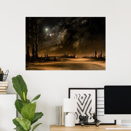 銀河系上昇 ポスター (ホームオフィス)