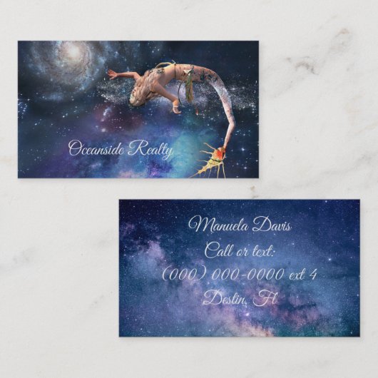 銀河系人魚 名刺 (正面/裏面)