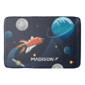 銀河系内の外部空間アクティビティカスタム バスマット (正面)