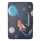 銀河系内の外部空間アクティビティカスタム バスマット (正面縦)