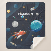 銀河系内の外部空間アクティビティパーソナライズされた シェルパブランケット (正面)