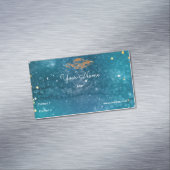 銀河系内のUFO芸術的 マグネット名刺 (インサイチュ)