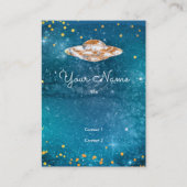 銀河系内のUFO芸術的 名刺 (正面)