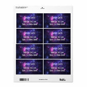 銀河系出荷ラベル ラベル (フルシート)