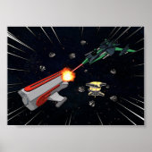 銀河系印刷ポスター（小） ポスター (正面)