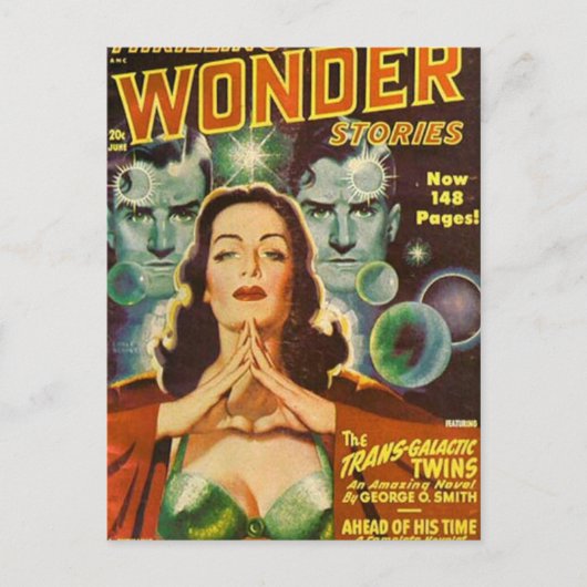 銀河系双生児 ポストカード (正面)