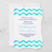 銀河系名日が差すこと超新星タイダイ招待状 招待状 (裏面)