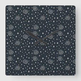 銀河系型 スクエア壁時計