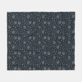 銀河系型 フリースブランケット (正面(横))