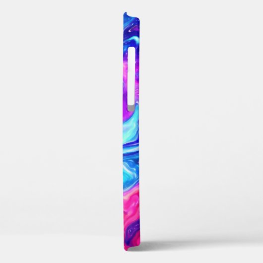 銀河系大理石モダン抽象芸術水彩iPhone 7 Case-Mate iPhoneケース (裏面 / 左)