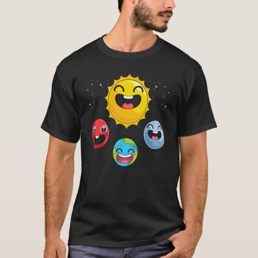銀河系天文科学者宇宙科学研究会 Tシャツ (正面)