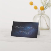 銀河系天空宇宙コスモススター結婚ズ プレイスカード (裏面)