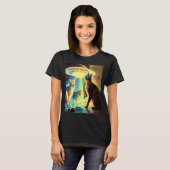 銀河系子猫UFO猫イン宇宙14 Tシャツ (正面フル)