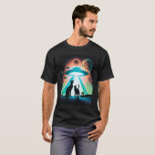 銀河系子猫UFO猫イン宇宙35 Tシャツ (正面フル)
