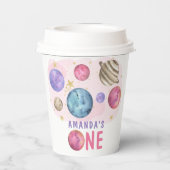 銀河系宇宙ガールバースデーパーティー 紙コップ (裏面)